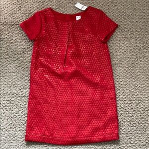 NWT GAP Shimmering Red Girls Formal Dress